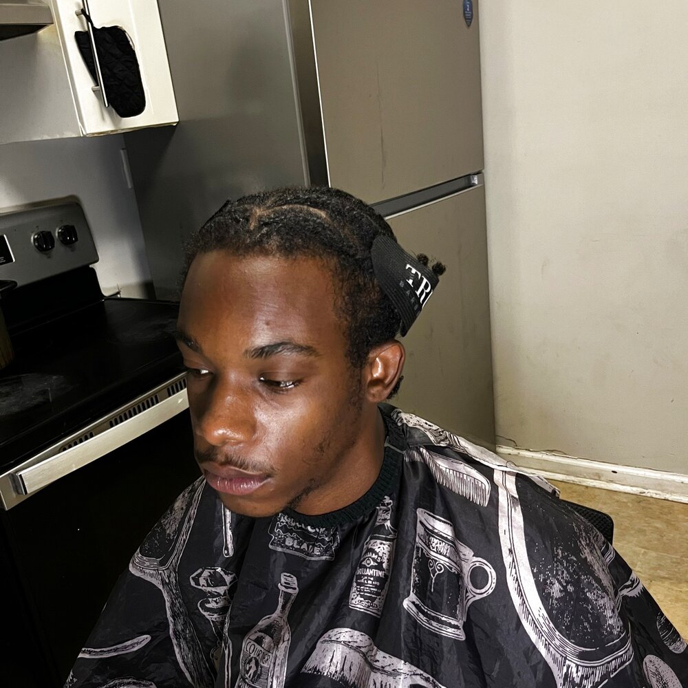 Locs & Taper at J-Blends Barbershop